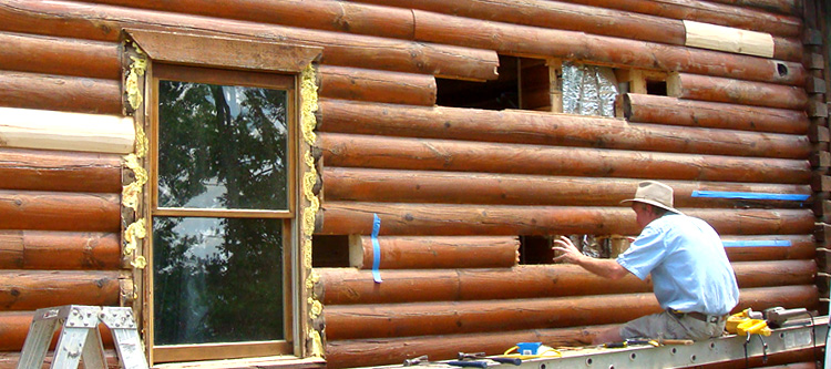Log Home Repair Washington County, Ohio