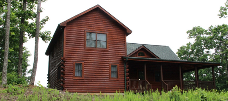 Professional Log Home Borate Application  Washington County, Ohio