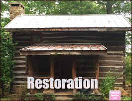 Historic Log Cabin Restoration  Washington County, Ohio